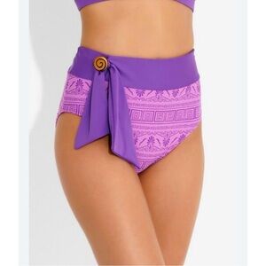 Disney hot topic Hercules Meg bikini high rise swim bottom size 0